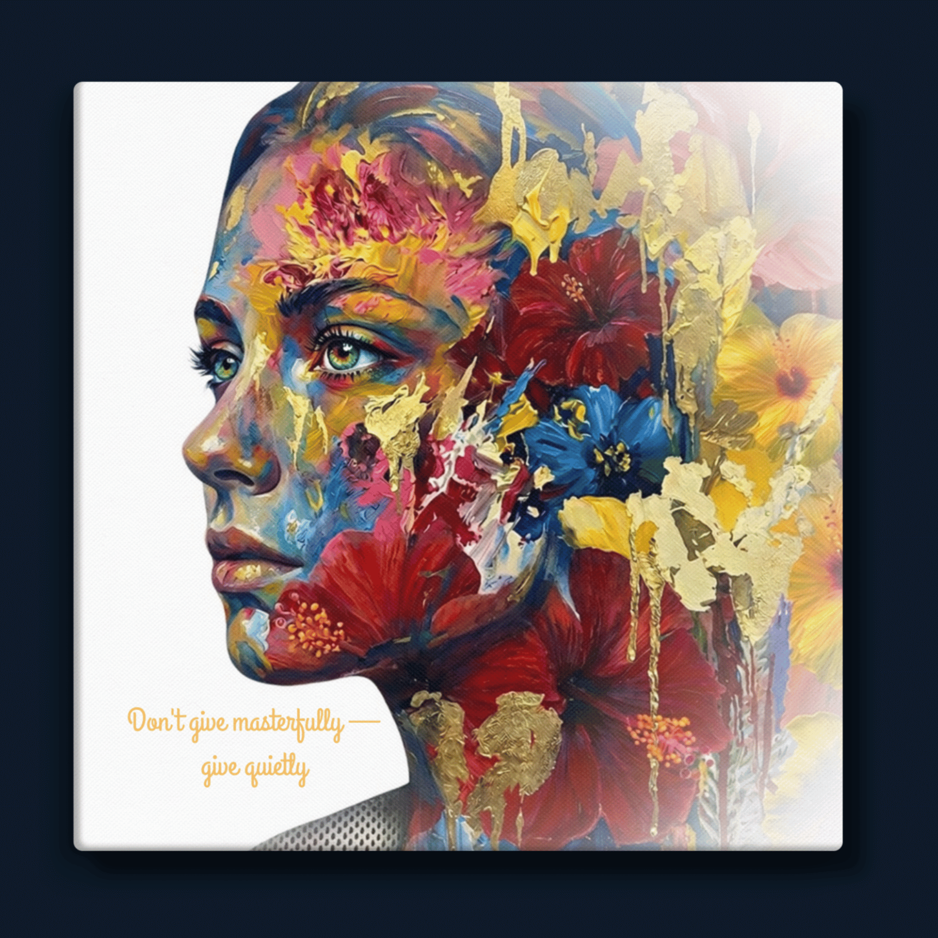 The Quiet Offering — Canvas Wall Art by C. Hachem