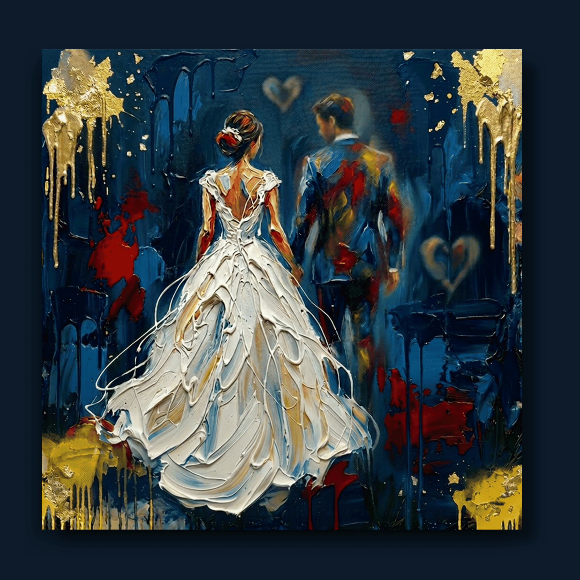"The Walk — Canvas Wall Art by C. Hachem"