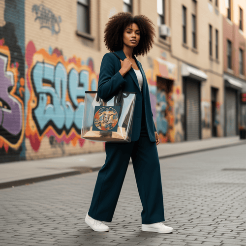Bound by Empathy Clear Tote Bag