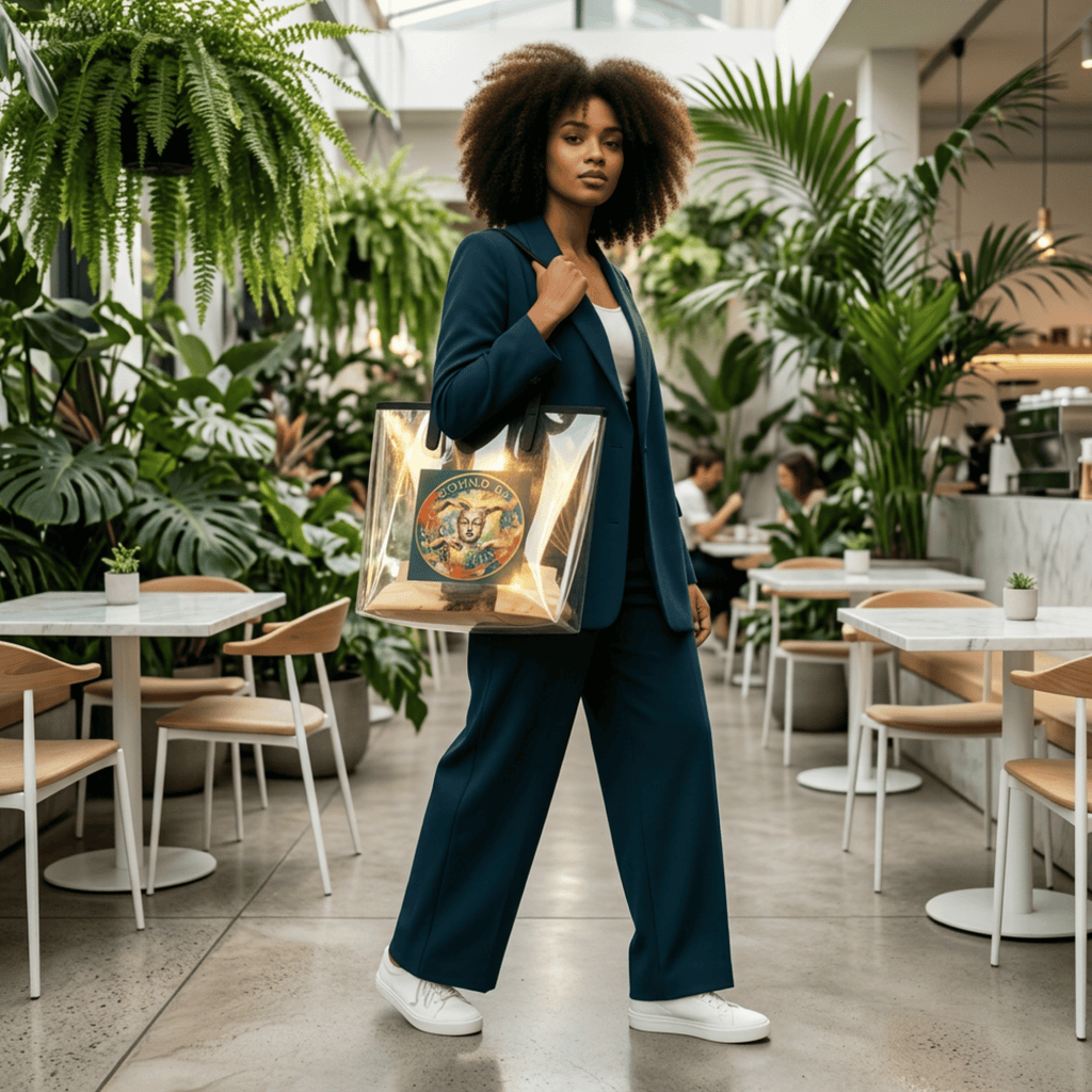 Bound by Empathy Clear Tote Bag