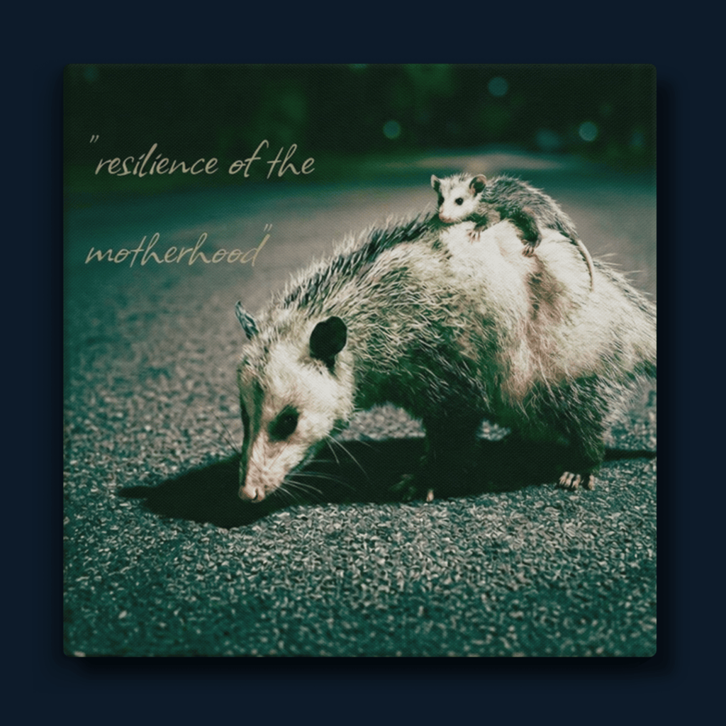 Resilience of the Motherhood: Canvas Wall Art
