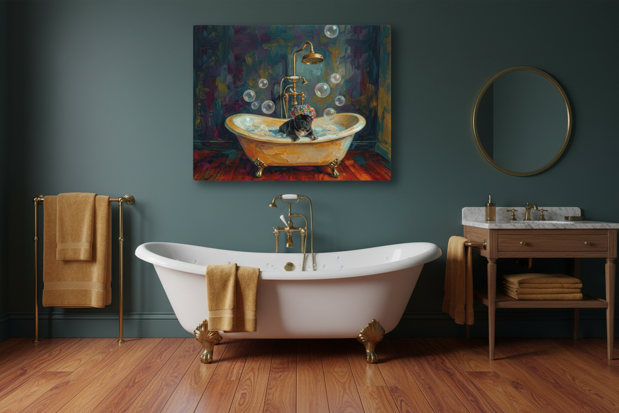 Frenchie's Boutique: Canvas Wall Art