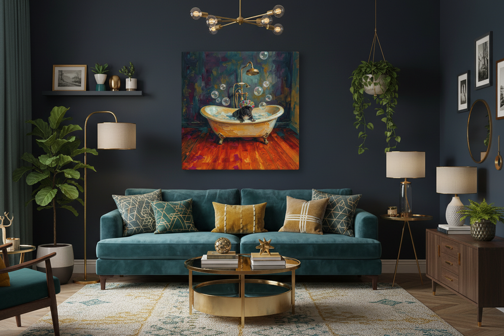 Frenchie's Boutique: Canvas Wall Art