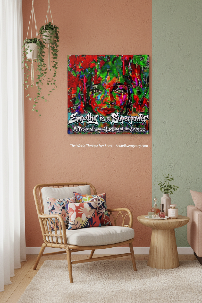 The World Through Her Lens: Canvas Wall Art