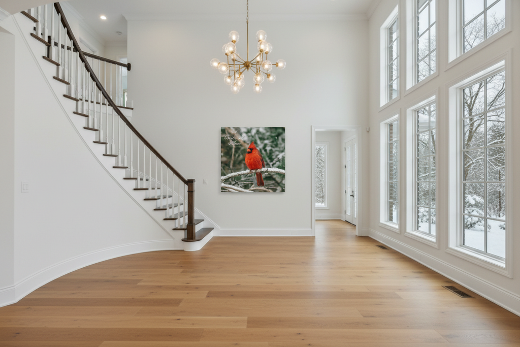 A Cardinal's Solace - Grand Staircase Winter Mockup