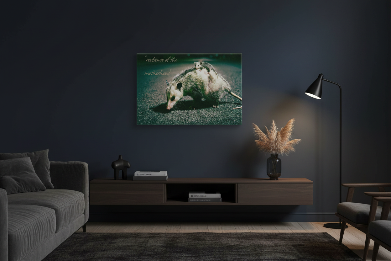 Resilience of the Motherhood: Canvas Wall Art